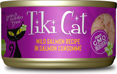 Tiki Cat Hanalei Luau Wild Salmon